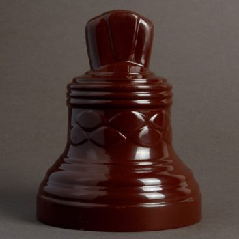 Moulage Cloche 220 g de Pâques en Chocolat Noir de Stéphane Pasco, artisan Chocolatier à Nantes
