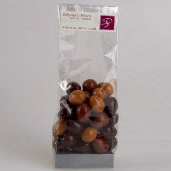 Sachet d'Oeufs Nougatine et Oeufs Feuilletés de 150 g de Stéphane Pasco, artisan Chocolatier à Nantes