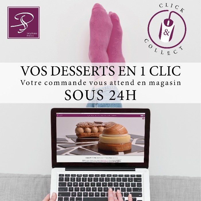 Click and Collect de Stéphane Pasco, vos desserts en un clic