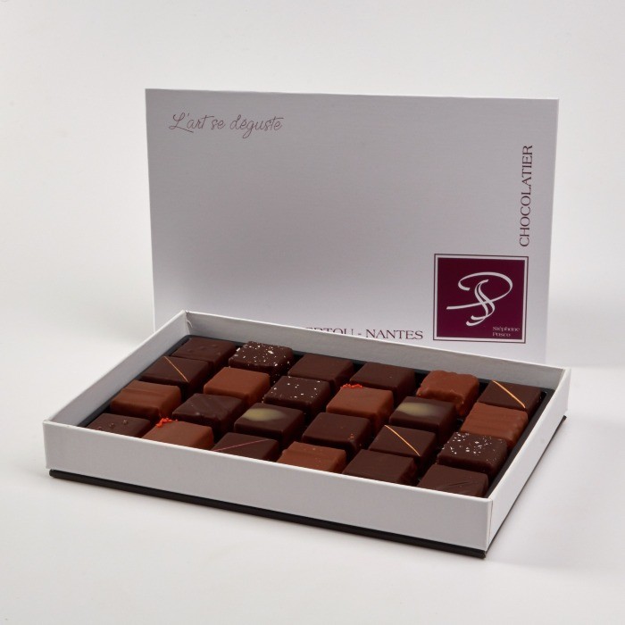 Coffret de Chocolats Noirs : aux notes incomparables - Stéphane Pasco,  Chocolatier à Nantes