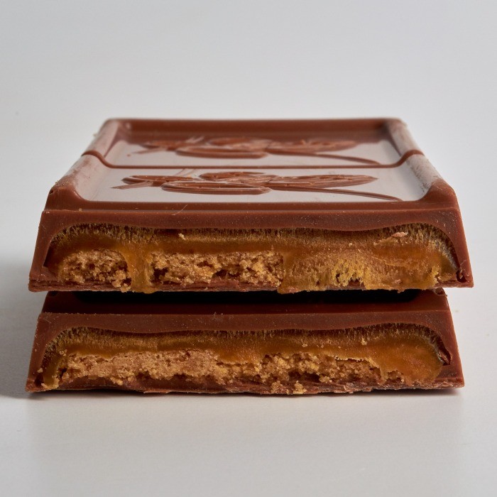 Tablette Sablée de Stéphane Pasco, Caramel, Sablé Breton et Chocolat Lait