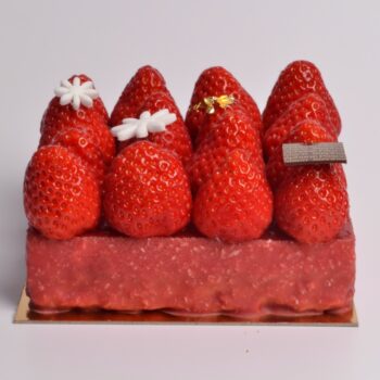 Fraisier, un Classique de la Pâtisserie française, de Stéphane Pasco Pâtissier Chocolatier à Nantes et Vertou