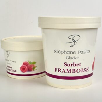 Sorbet Framboise de Stéphane Pasco, Artisan Glacier à Nantes