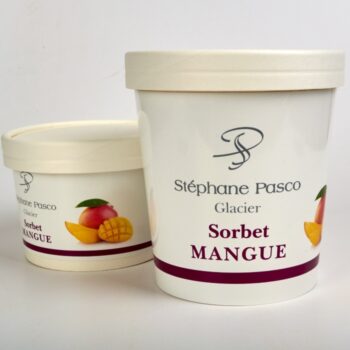 Sorbet Mangue de Stéphane Pasco, Artisan Glacier à Nantes