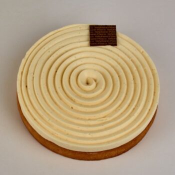 Tarte Vanille 4 personnes de Stéphane Pasco, Pâtissier Chocolatier Glacier à Nantes et Vertou