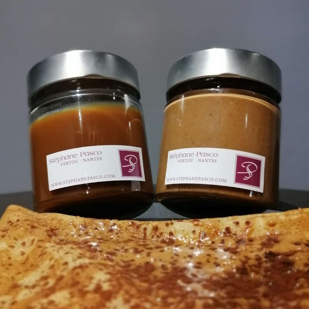 Les crêpes sucrées de la Chandeleur, avec le Caramel au Beurre Salé et la Pâte à tartiner faits maison de Stéphane Pasco