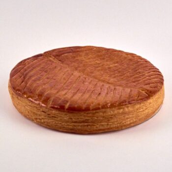 Galette des Rois Frangipane réalisé avec 100% de crème d'Amande et Feuilletage Pure beurre, de Stéphane Pasco, Pâtissier à Nantes