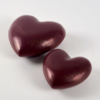 Coeur Garni au Chocolat Noir, pour la Fête de Mères, de Stéphane Pasco, artisan Chocolatier à Nantes