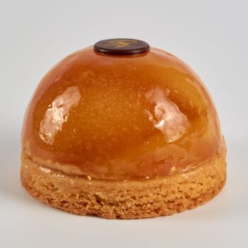 Tarte Pomme Caramel, une revisite de la Tarte Tatin par Stéphane Pasco, Pâtissier à Nantes et Vertou