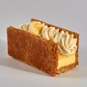 Mille-Feuilles Passion Vanille de Stéphane Pasco, artisan Pâtissier à Nantes et Vertou