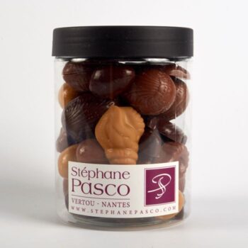 Quality Fritures de Pâques, assortiment d'Oeufs Pralinés, Oeufs Nougatine, Oeufs Feuilletés et de Fritures de Stéphane Pasco, artisan Chocolatier à Nantes