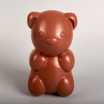 Moulage Ourson de Pâques 200g en Chocolat Lait de Stéphane Pasco, artisan Chocolatier à Nantes