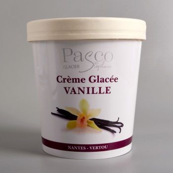 Crème Glacée Vanille de Stéphane Pasco, Artisan Glacier à Nantes et Vertou