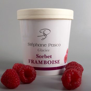 Sorbet Framboise de Stéphane Pasco, Artisan Glacier à Nantes et Vertou