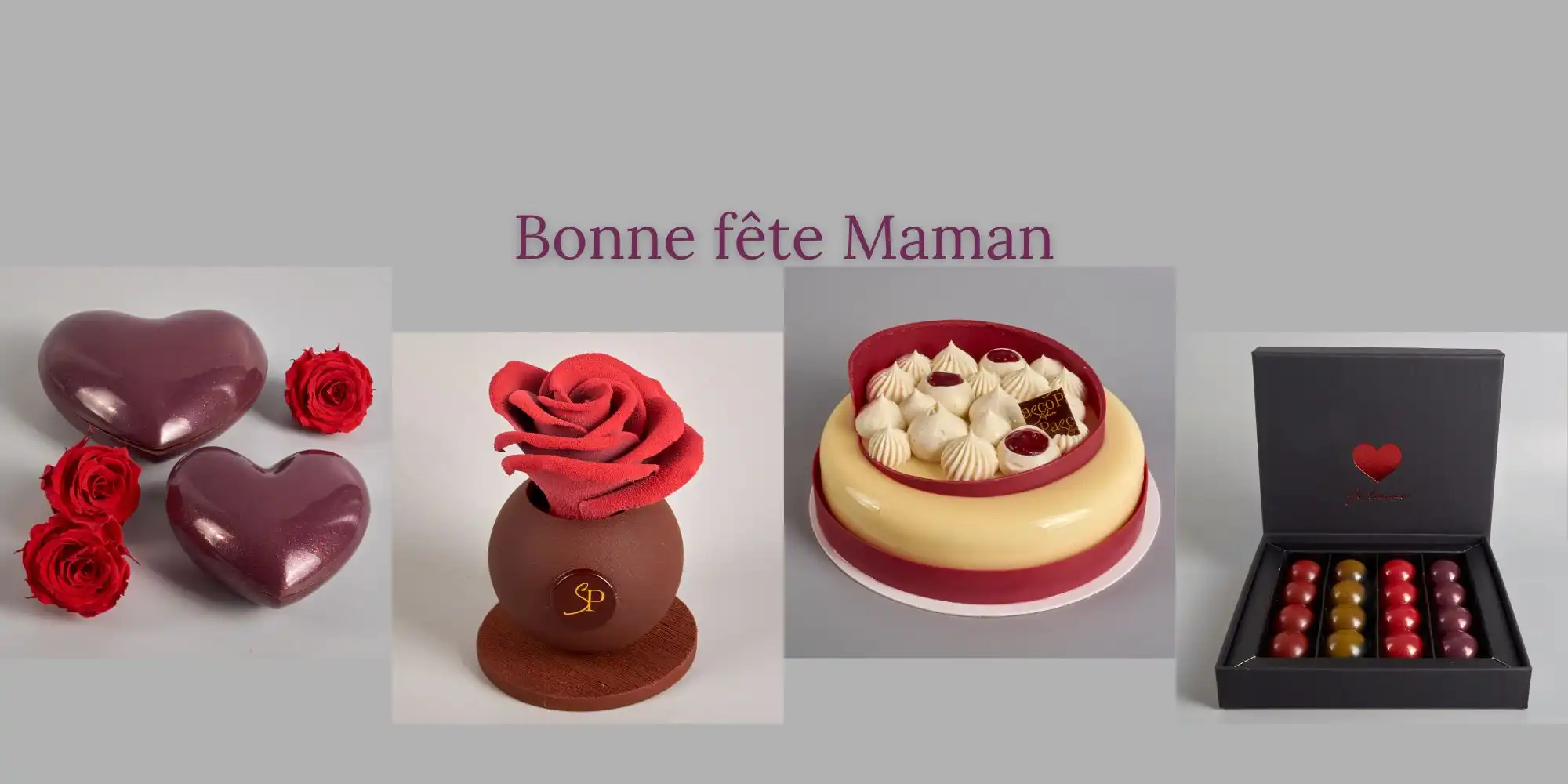 Collection Fête des Mères 2025 du Pâtissier Chocolatier nantais Stéphane Pasco