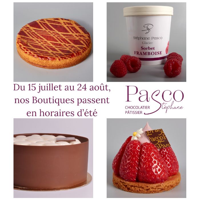Nos boutiques passent en horaires d'été
