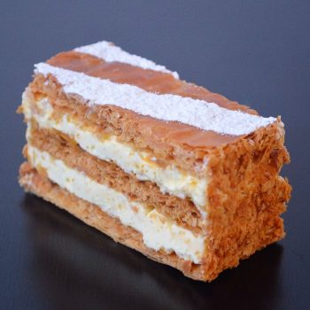 Mille-Feuilles Vanille de Stéphane Pasco, artisan pâtissier à Nantes et Vertou