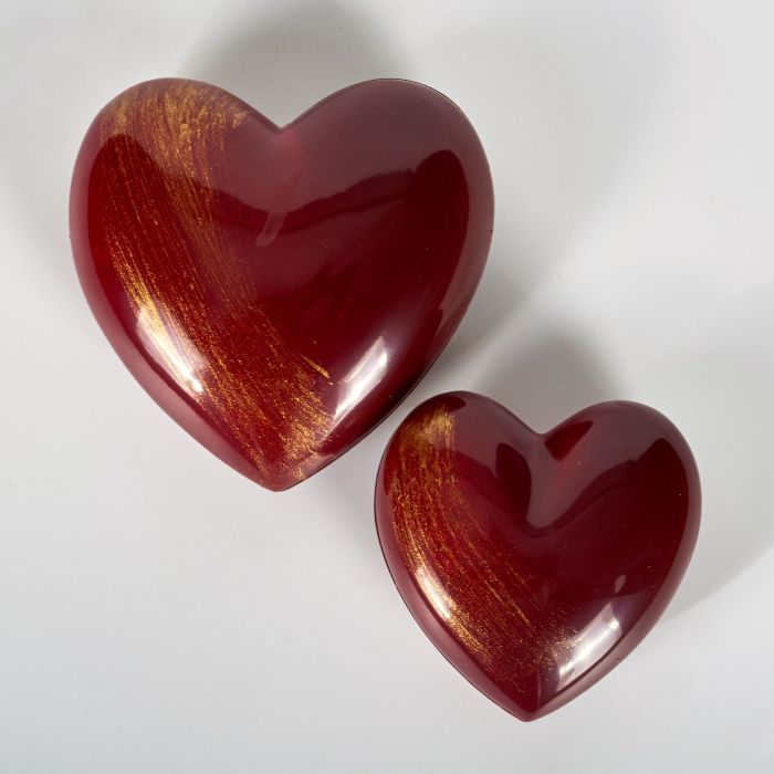 [Coeur Garni en Chocolat Noir de Stéphane Pasco]