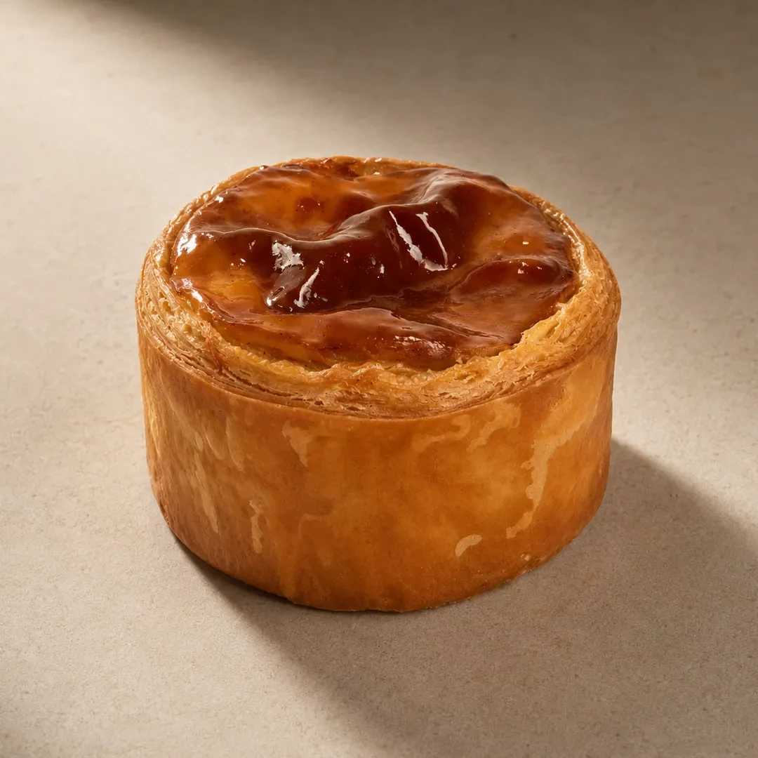 Flan Pâtissier, entre Crème Vanille de Madagascar et Feuilletage Pur Beurre, entre tradition et gourmandise, de Stéphane Pasco, artisan à Nantes et Vertou