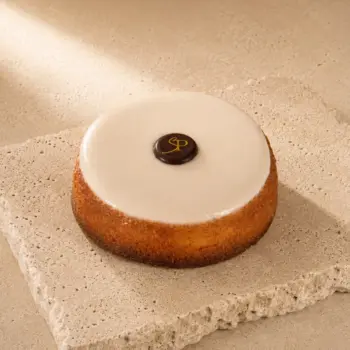 Gâteau Nantais au Rhum Ambré, au format individuel, de Stéphane Pasco, artisan Pâtissier à Nantes et Vertou