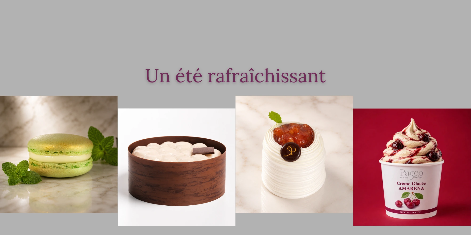 L'été sera rafraîchissant et gourmand avec le Pâtissier Glacier nantais Stéphane Pasco