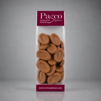 Fèves de Chocolat Blond Dulcey 32%, chez Stéphane Pasco, artisan chocolatier à Nantes et Vertou