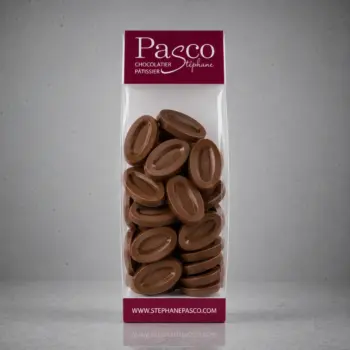 Fèves de Chocolat Lait Jivara 40%, chez Stéphane Pasco, artisan chocolatier à Nantes et Vertou
