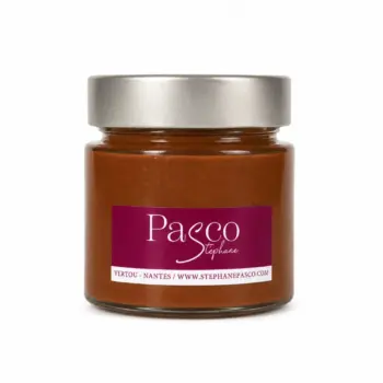 Pot de pâte à Tartiner Praliné Amande Noisette artisanal de Stéphane Pasco, artisan Confiseur à Nantes et Vertou