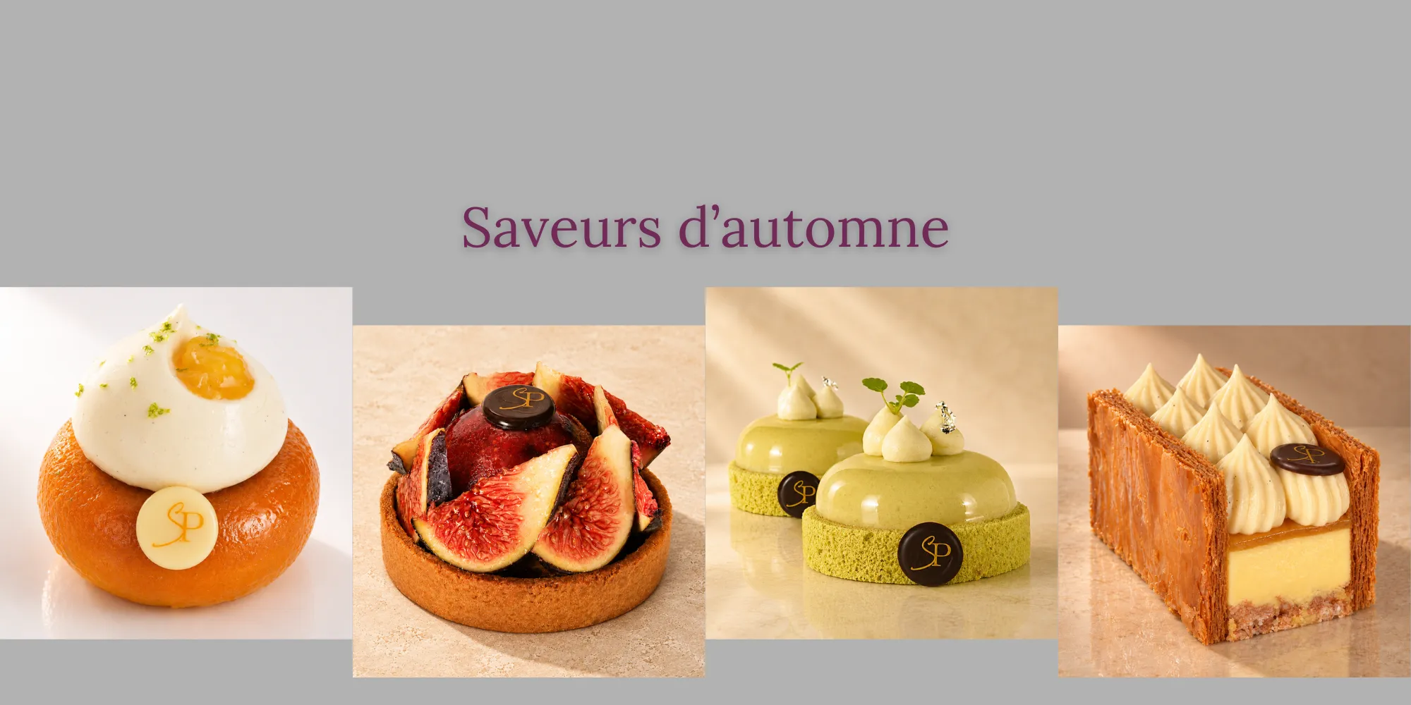 Créations d'Automne chez le Pâtissier nantais Stéphane Pasco